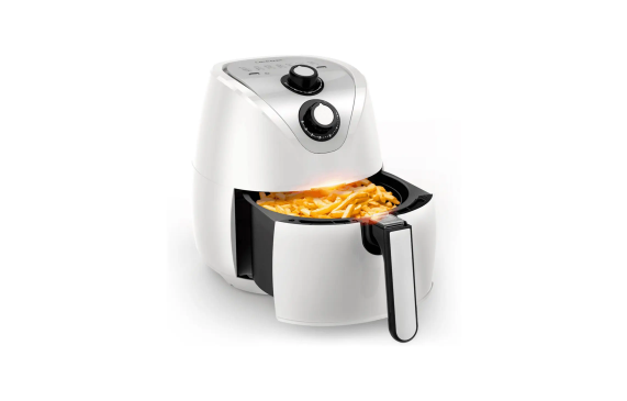 空氣炸鍋托盤是正著放還是倒著放2